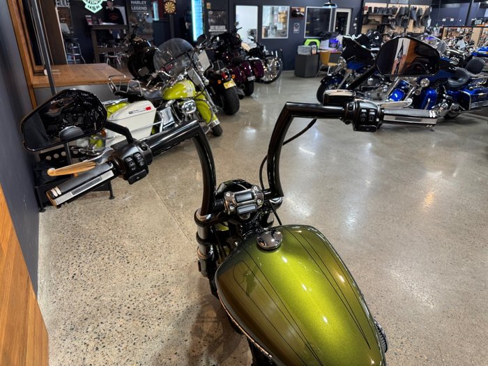 2022 Harley-davidson FXBRS BREAKOUT (114) MINERAL GREEN DENIM