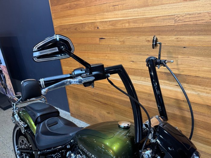 2022 Harley-davidson FXBRS BREAKOUT (114) MINERAL GREEN DENIM