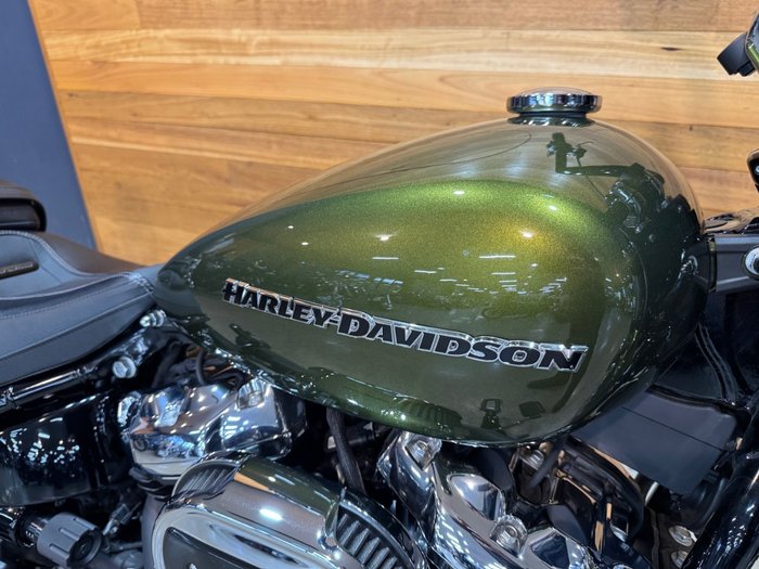 2022 Harley-davidson FXBRS BREAKOUT (114) MINERAL GREEN DENIM