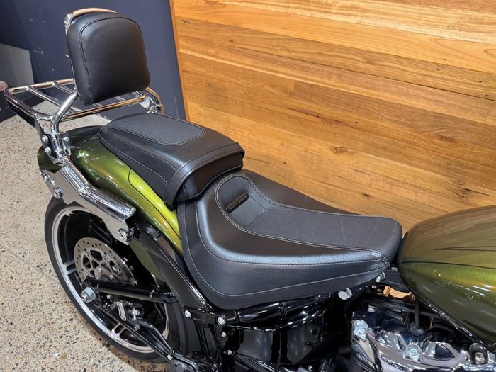 2022 Harley-davidson FXBRS BREAKOUT (114) MINERAL GREEN DENIM