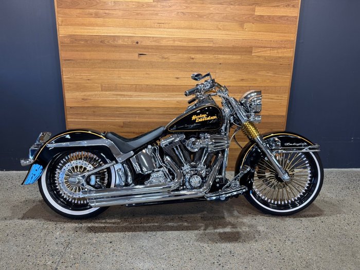 2015 Harley-davidson FLSTN SOFTAIL DELUXE Black