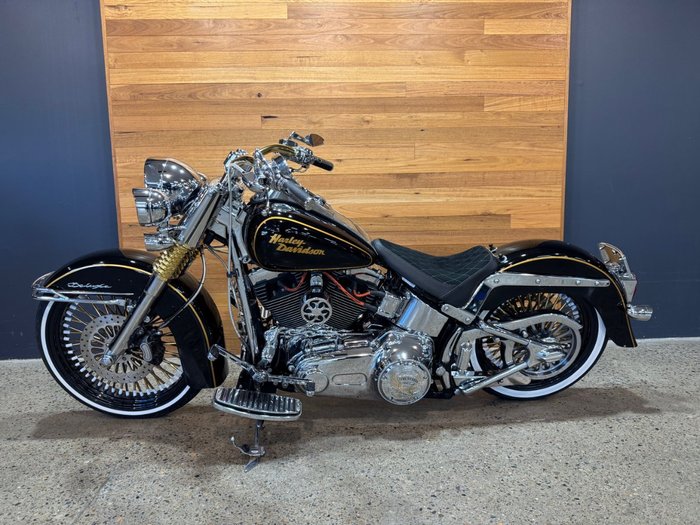 2015 Harley-davidson FLSTN SOFTAIL DELUXE Black