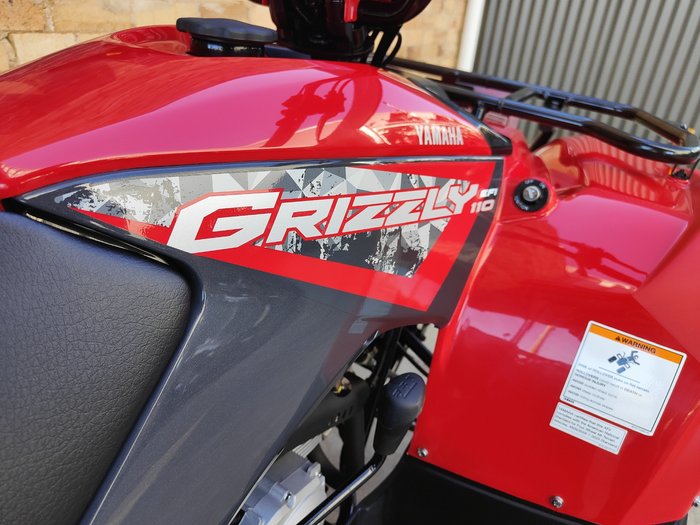 2025 YAMAHA GRIZZLY 110 (YFM110G) ATV FARM RED