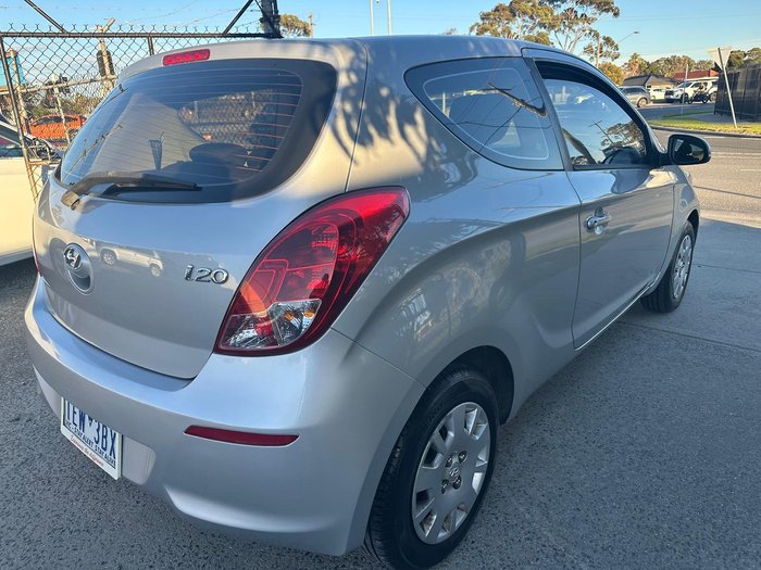 2013 Hyundai i20 Active PB MY13 Sleek Silver
