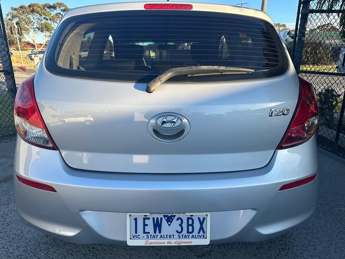 2013 Hyundai i20 Active PB MY13 Sleek Silver