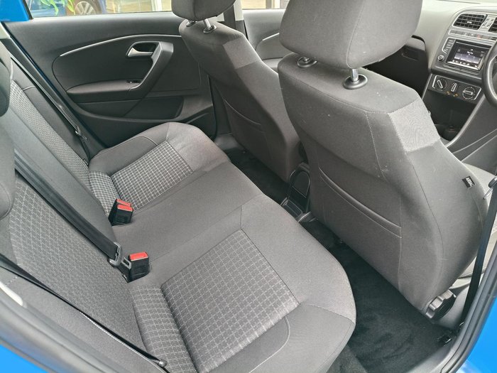 2014 Volkswagen Polo 81TSI Comfortline 6R MY15 Cornflower Blue