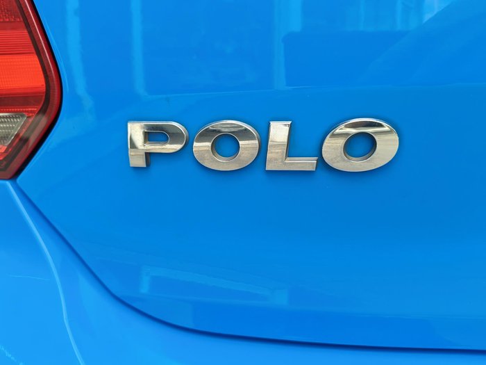 2014 Volkswagen Polo 81TSI Comfortline 6R MY15 Cornflower Blue