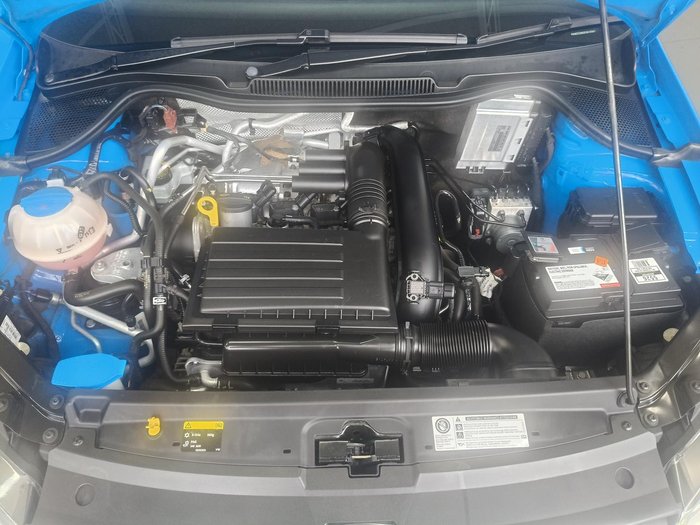 2014 Volkswagen Polo 81TSI Comfortline 6R MY15 Cornflower Blue