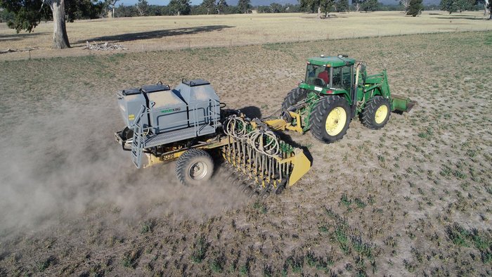 SERAFIN PASTURE KING 6M DOUBLE DISC SEEDER NEW
