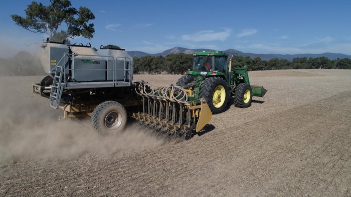 SERAFIN PASTURE KING 6M DOUBLE DISC SEEDER NEW