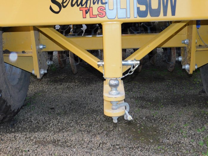 0 SERAFIN PASTURE KING 6M DOUBLE DISC SEEDER NEW YELLOW