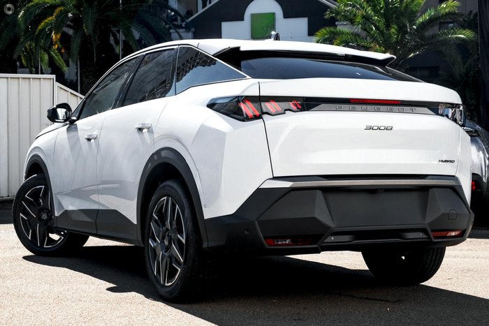 2025 Peugeot 3008 Allure Hybrid P64 MY25 Okenite White