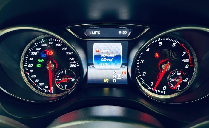 2017 Mercedes-Benz GLA-Class GLA250 X156 Four Wheel Drive Cirrus White