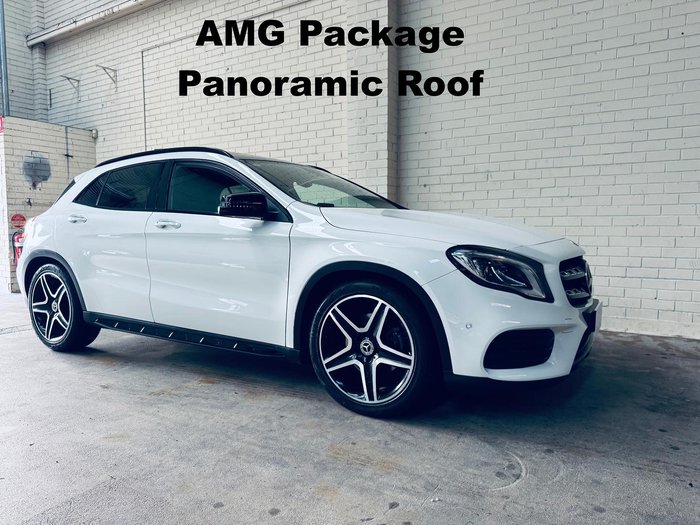 2017 Mercedes-Benz GLA-Class GLA250 X156 Four Wheel Drive Cirrus White