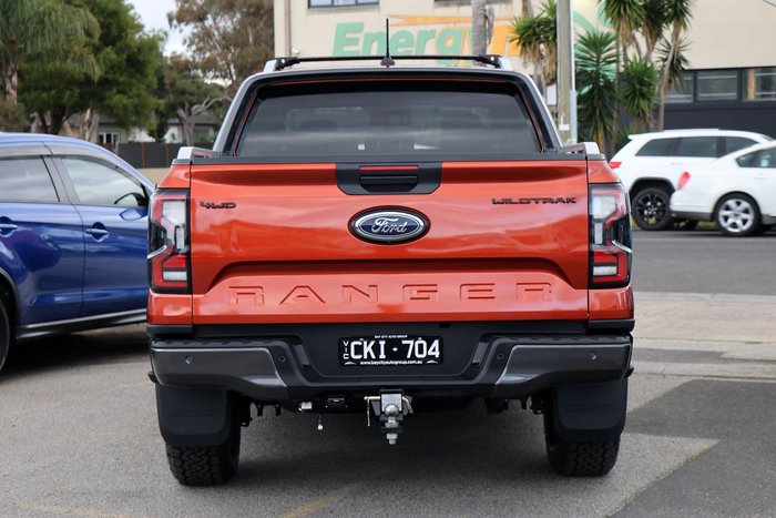 2023 Ford Ranger Wildtrak MY22 4X4 Dual Range Sedona Orange