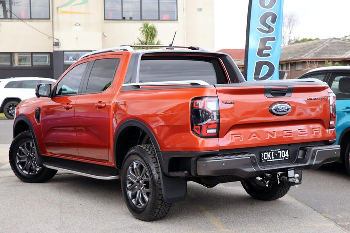 2023 Ford Ranger Wildtrak MY22 4X4 Dual Range Sedona Orange