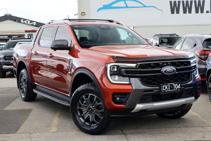 2023 Ford Ranger Wildtrak MY22 4X4 Dual Range Sedona Orange