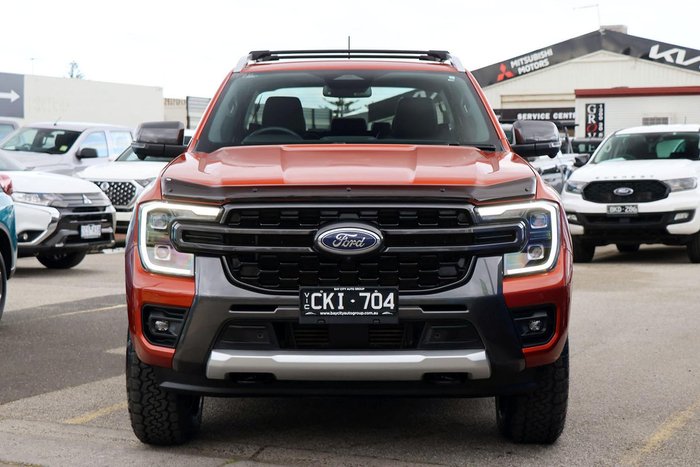 2023 Ford Ranger Wildtrak MY22 4X4 Dual Range Sedona Orange