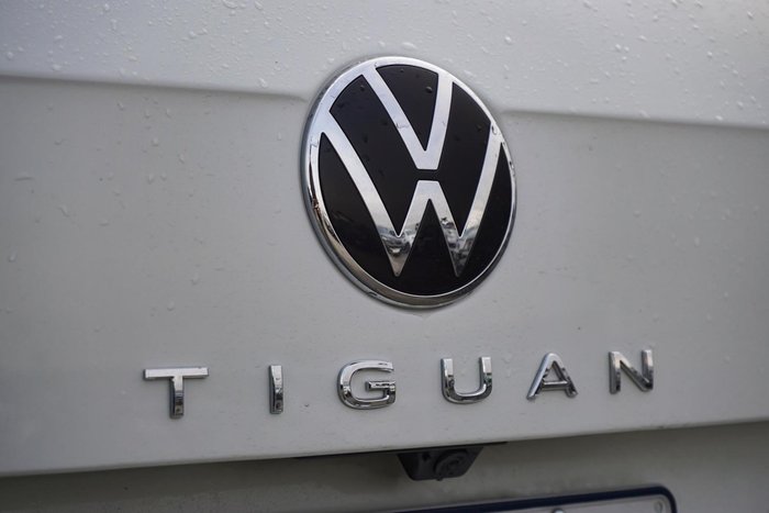 2021 Volkswagen Tiguan 162TSI R-Line 5N MY21 Four Wheel Drive Pure White