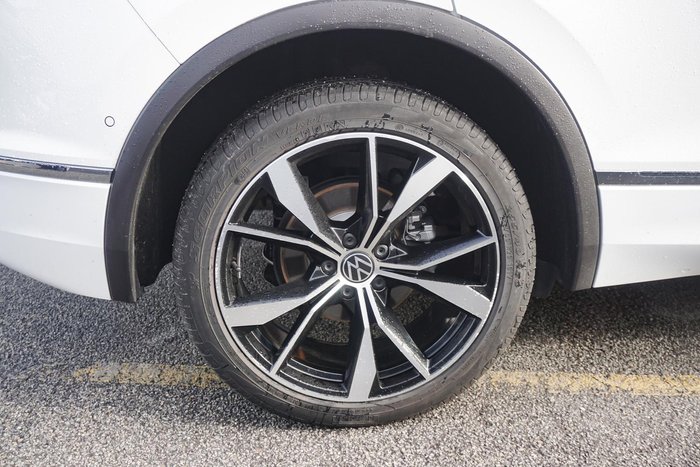 2021 Volkswagen Tiguan 162TSI R-Line 5N MY21 Four Wheel Drive Pure White