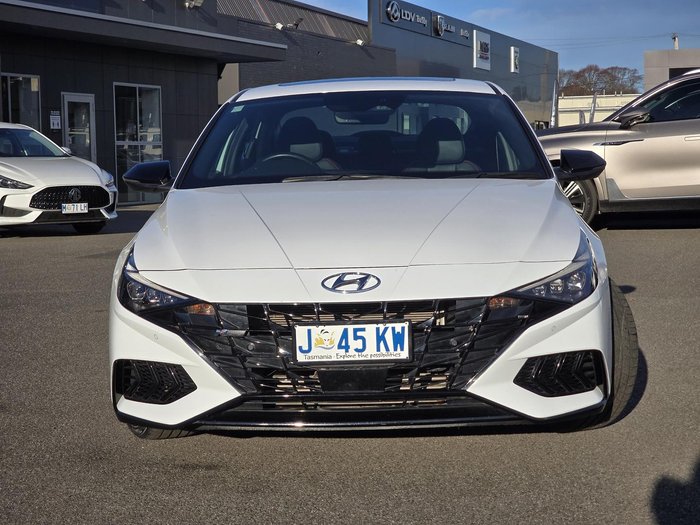 2021 Hyundai i30 N Line Premium CN7.V1 MY21 Polar White
