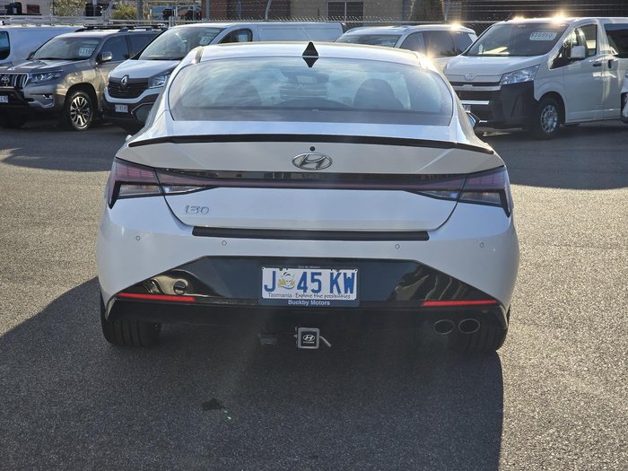 2021 Hyundai i30 N Line Premium CN7.V1 MY21 Polar White