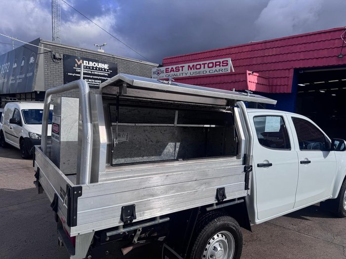 2019 Isuzu D-MAX SX High Ride MY19 4x2 Splash White