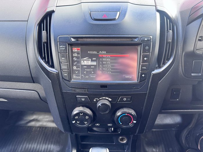 2019 Isuzu D-MAX SX High Ride MY19 4x2 Splash White