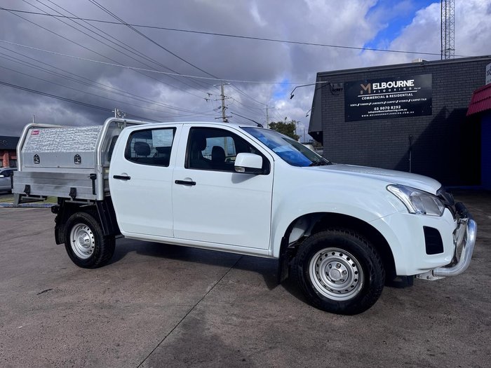 2019 Isuzu D-MAX SX High Ride MY19 4x2 Splash White