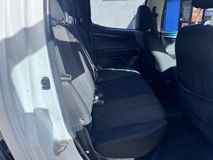 2019 Isuzu D-MAX SX High Ride MY19 4x2 Splash White