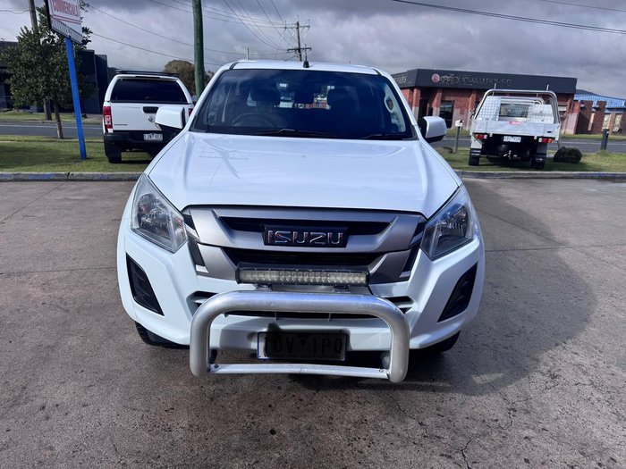 2019 Isuzu D-MAX SX High Ride MY19 4x2 Splash White