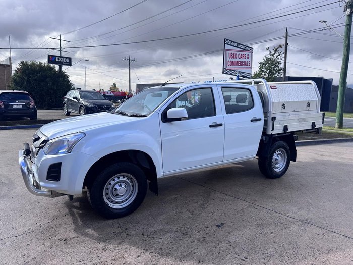 2019 Isuzu D-MAX SX High Ride MY19 4x2 Splash White