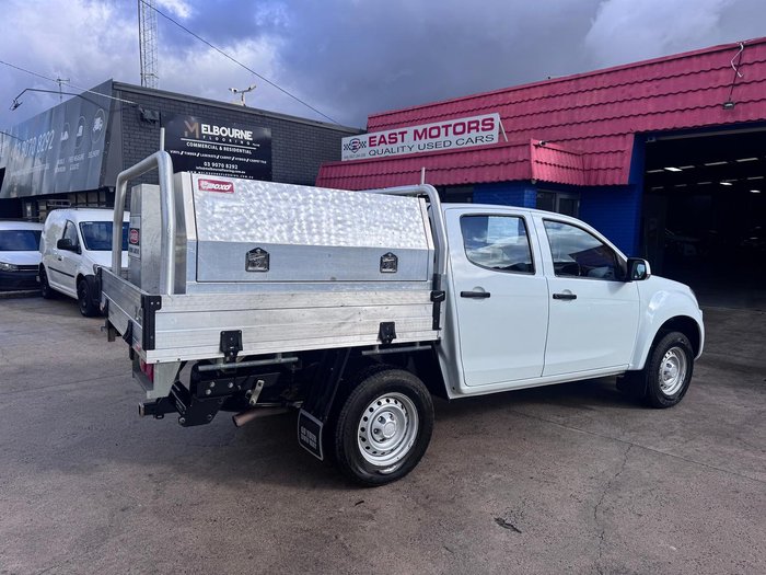 2019 Isuzu D-MAX SX High Ride MY19 4x2 Splash White