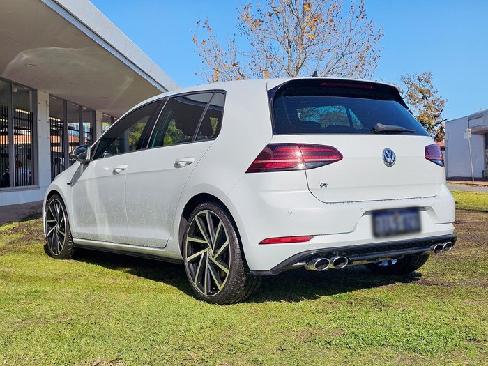 2018 Volkswagen Golf R 7.5 MY18 Four Wheel Drive White Silver