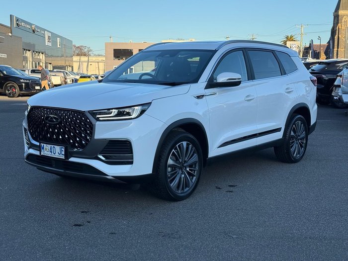 2024 Chery Tiggo 8 Pro Max Ultimate AWD MY24 AWD Lunar White