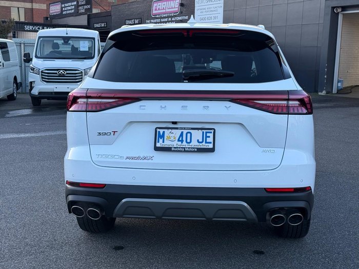 2024 Chery Tiggo 8 Pro Max Ultimate AWD MY24 AWD Lunar White