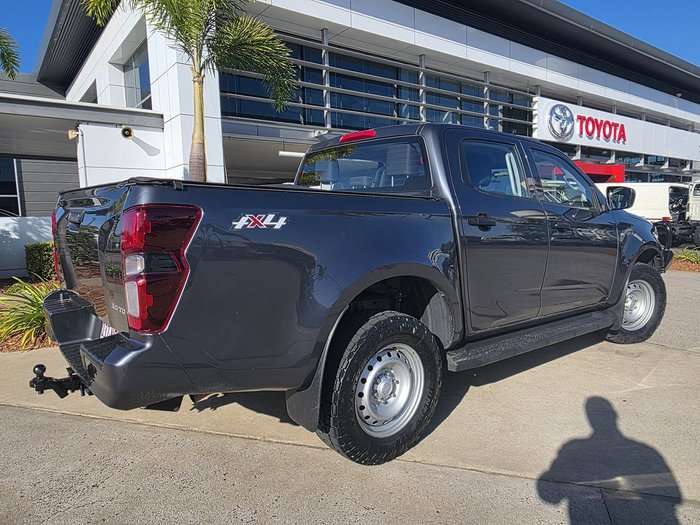 2023 Isuzu D-MAX SX MY23 4X4 Dual Range Obsidian Grey