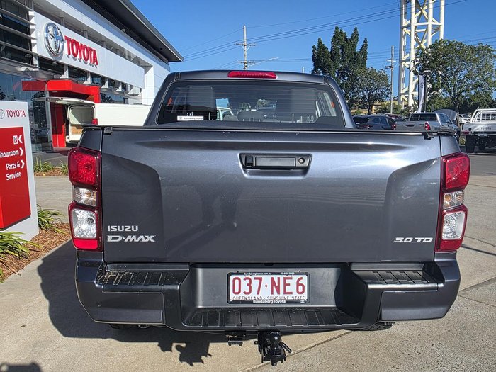 2023 Isuzu D-MAX SX MY23 4X4 Dual Range Obsidian Grey