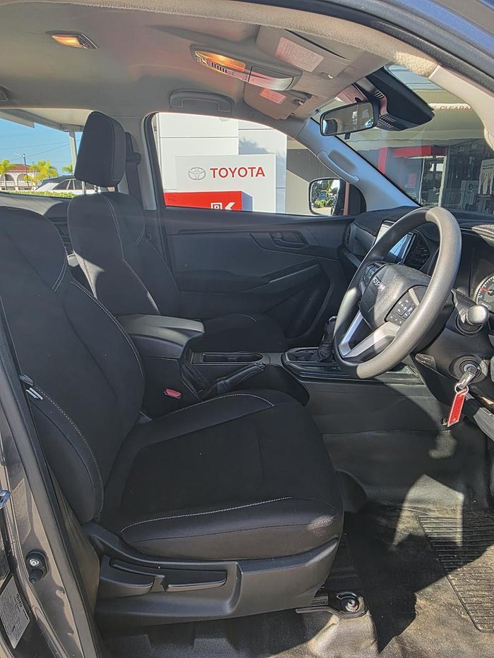 2023 Isuzu D-MAX SX MY23 4X4 Dual Range Obsidian Grey