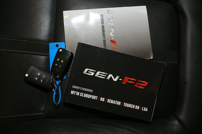 2016 Holden Special Vehicles Clubsport R8 SV Black