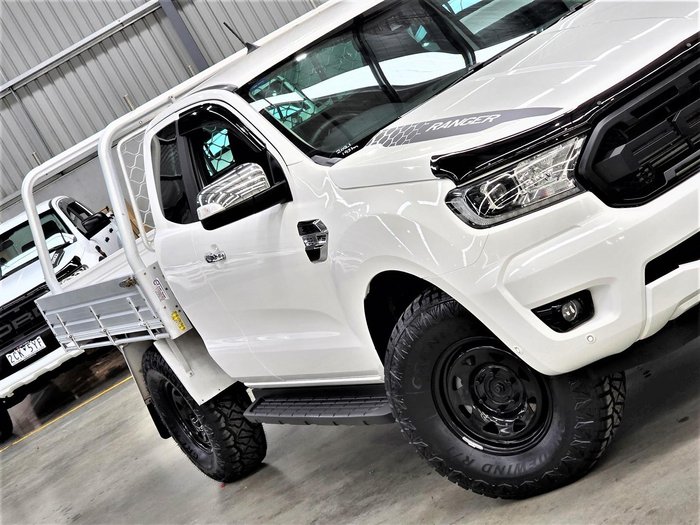2021 Ford Ranger XLT PX MkIII MY21.25 4X4 Dual Range Arctic White