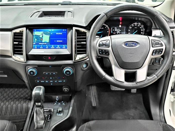 2021 Ford Ranger XLT PX MkIII MY21.25 4X4 Dual Range Arctic White
