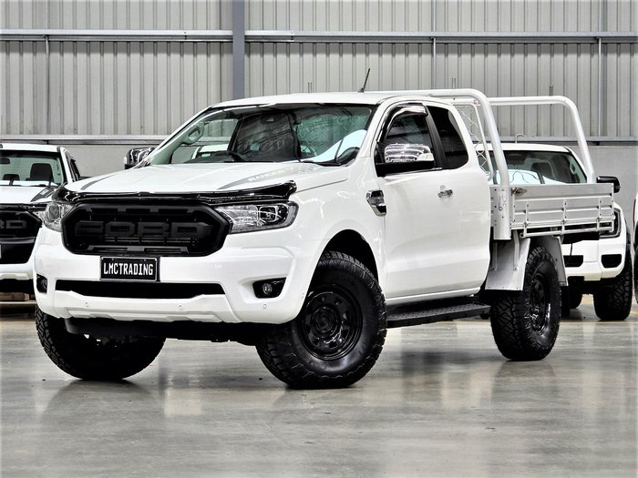 2021 Ford Ranger XLT PX MkIII MY21.25 4X4 Dual Range Arctic White