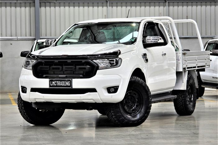 2021 Ford Ranger XLT PX MkIII MY21.25 4X4 Dual Range Arctic White