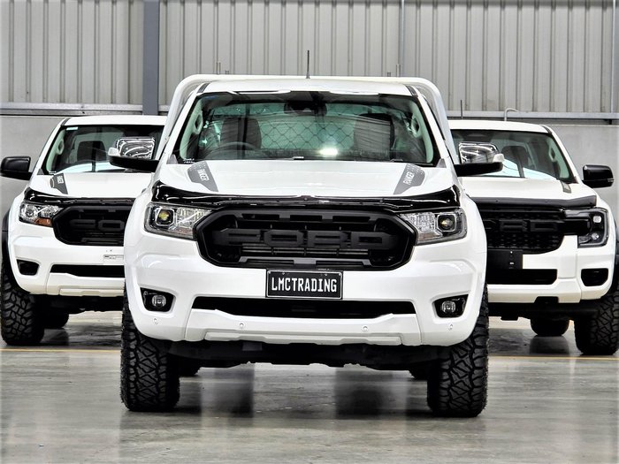 2021 Ford Ranger XLT PX MkIII MY21.25 4X4 Dual Range Arctic White