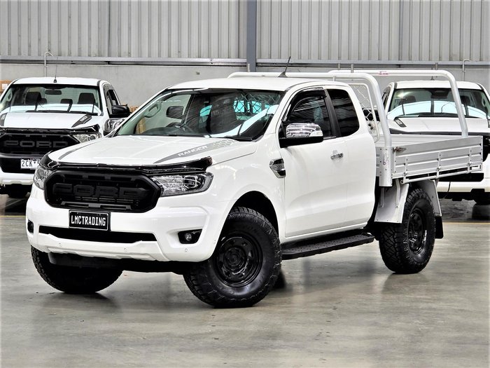 2021 Ford Ranger XLT PX MkIII MY21.25 4X4 Dual Range Arctic White