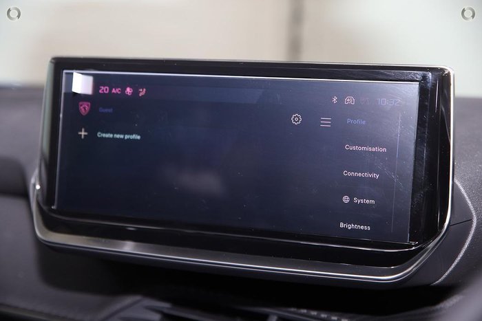 2025 Peugeot 2008 Allure Hybrid P24 MY25 Nera Black