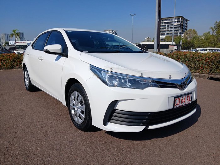 2019 Toyota Corolla Ascent ZRE172R Glacier White