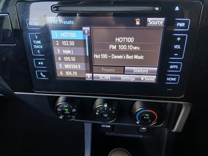 2019 Toyota Corolla Ascent ZRE172R Glacier White