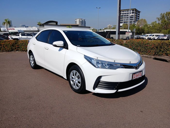 2019 Toyota Corolla Ascent ZRE172R Glacier White